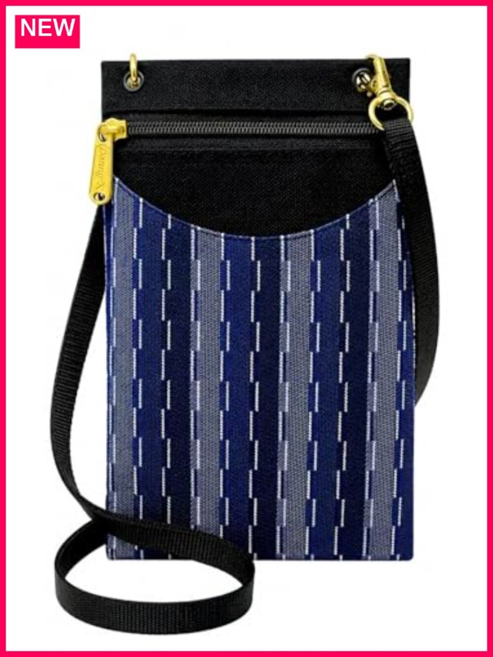 Handmade Tapestry Crossbody Cell Phone Passport Purse Adjustable Strap USA